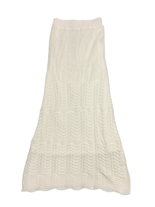 NWT 12Th Tribe Jr Skirt White XS