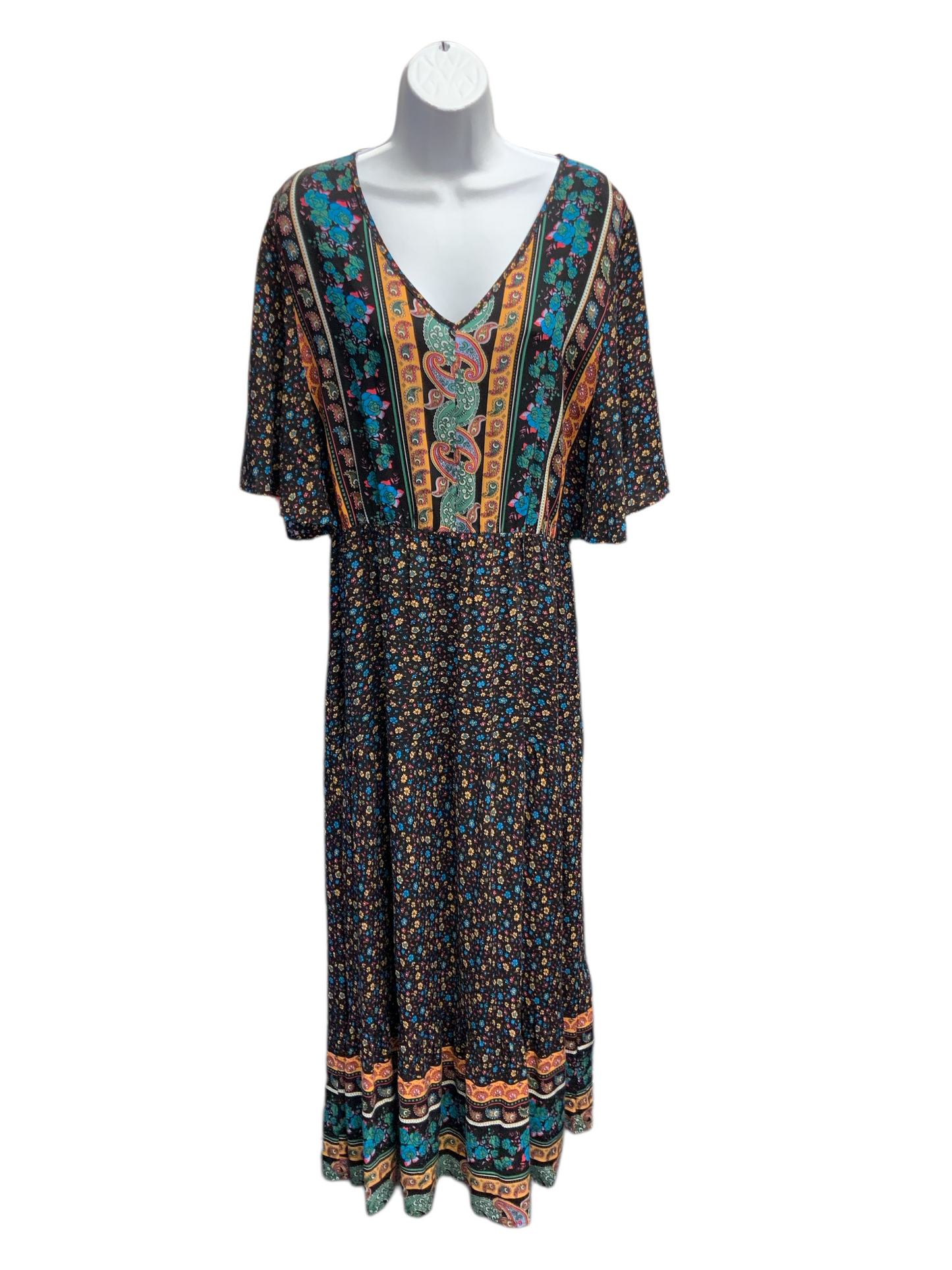 Pretty Garden Women's Dress Multi L