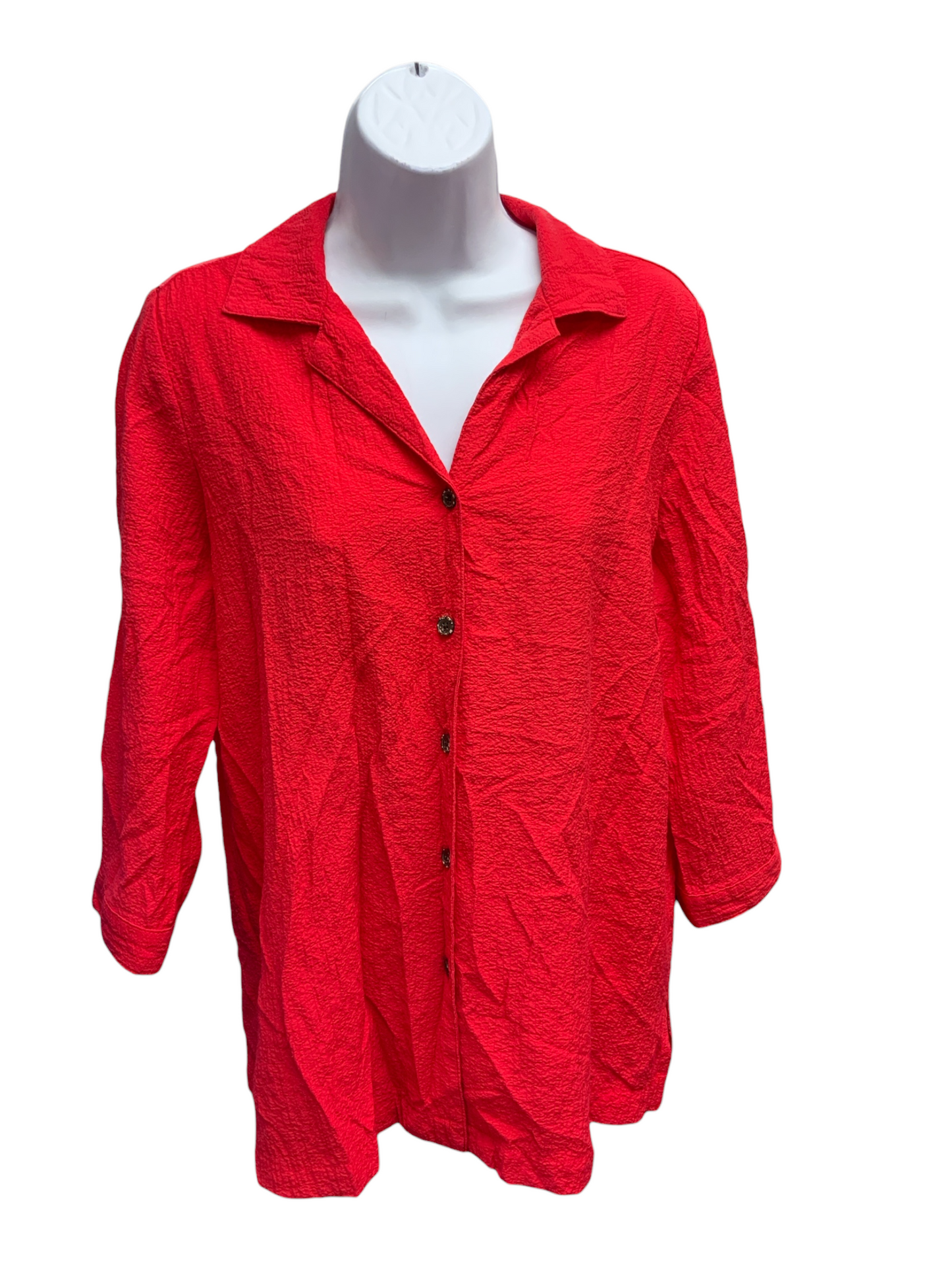 White Staq Women's Shirt Red S