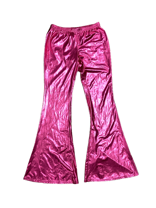 NWT IBTOM Castle Jr Pant Pink Metallic L