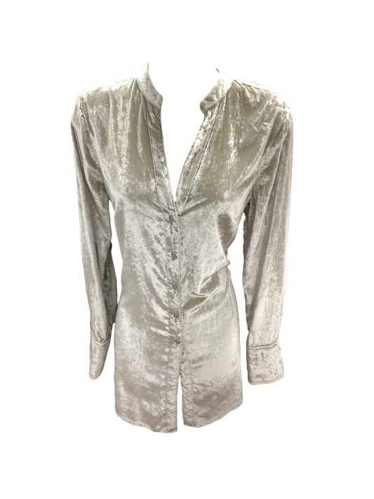 Maeve Women's Panne Dress/Tunic Champagne 4=S