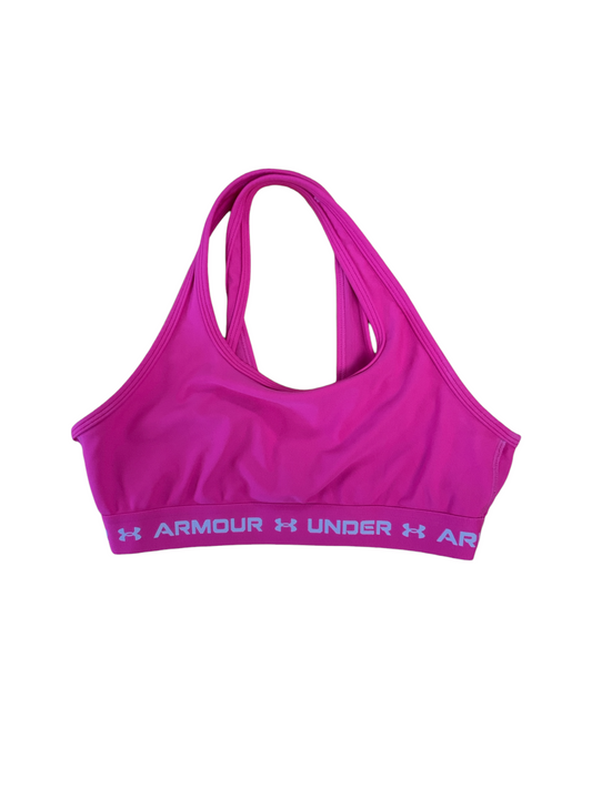 Under Armour Girls Sport Bra Pink Y LG
