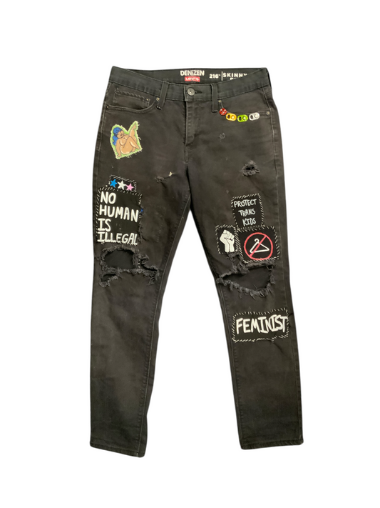 Levi Women’s Pants Black 12