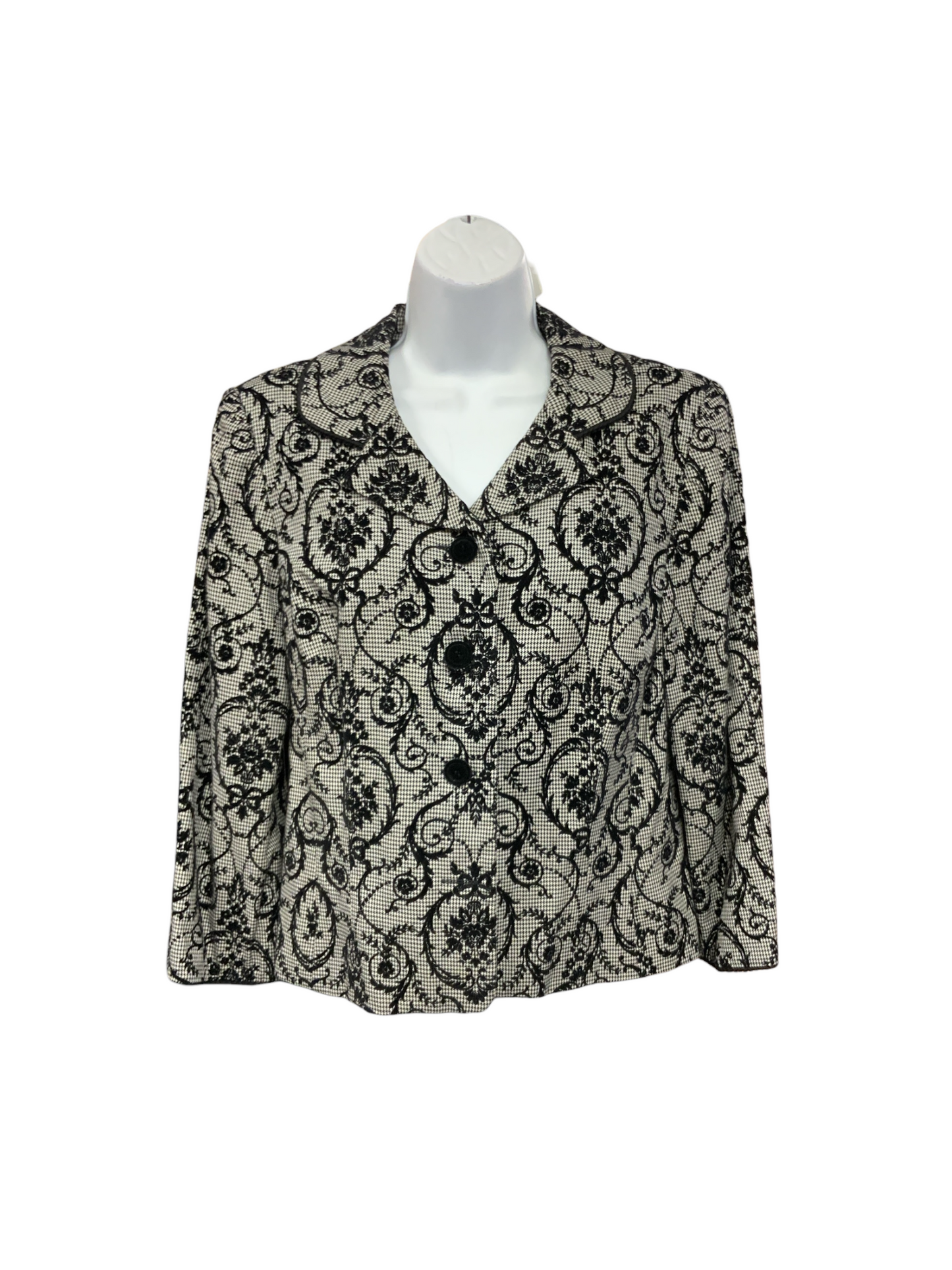 Maggy London Women's Blazer BL/WH 12