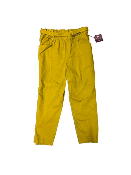 NWT AVA & VIV Women's Pant Olive 2x