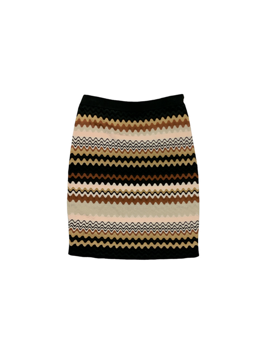 Etcetera Women's Sweater Skirt Black Swirl S