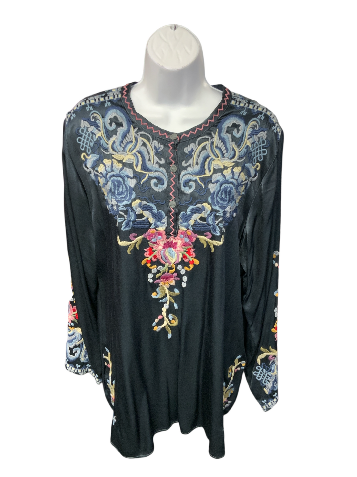 Biya Johnny Was Women's Tunic Midnight M