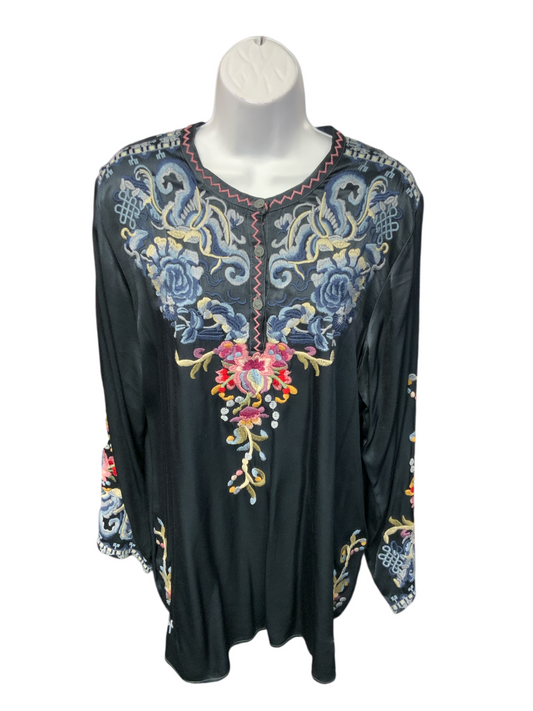 Biya Johnny Was Women's Tunic Midnight M
