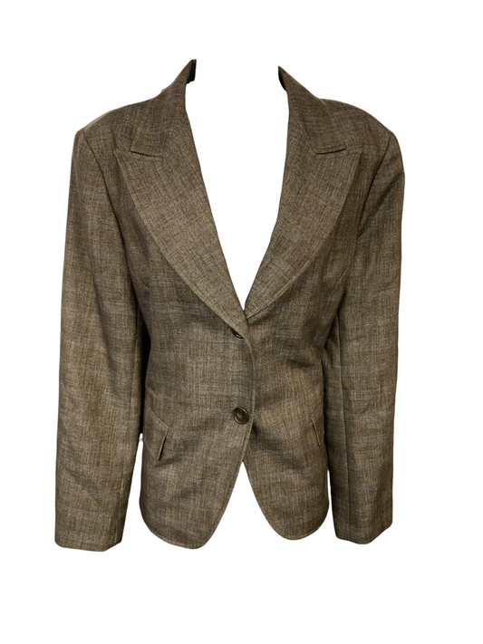 Lafayette 148 Women's 2pc Suit Brown 14