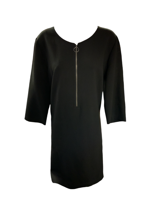 Trina Turk Women's Dress Black Zip XL