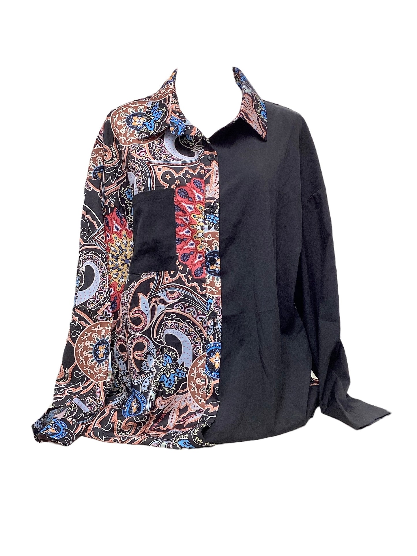 SHEIN Women’s Shirt Black XL
