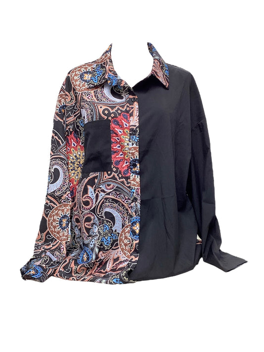 SHEIN Women’s Shirt Black XL