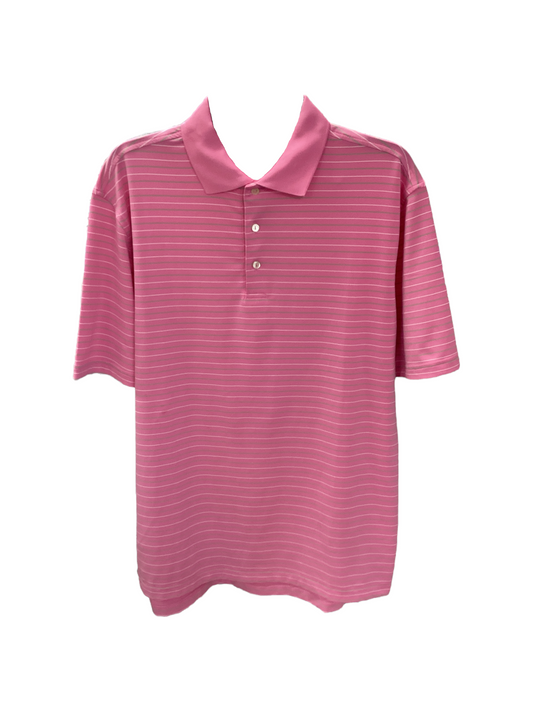 Peter Millar Men's Polo Pink M