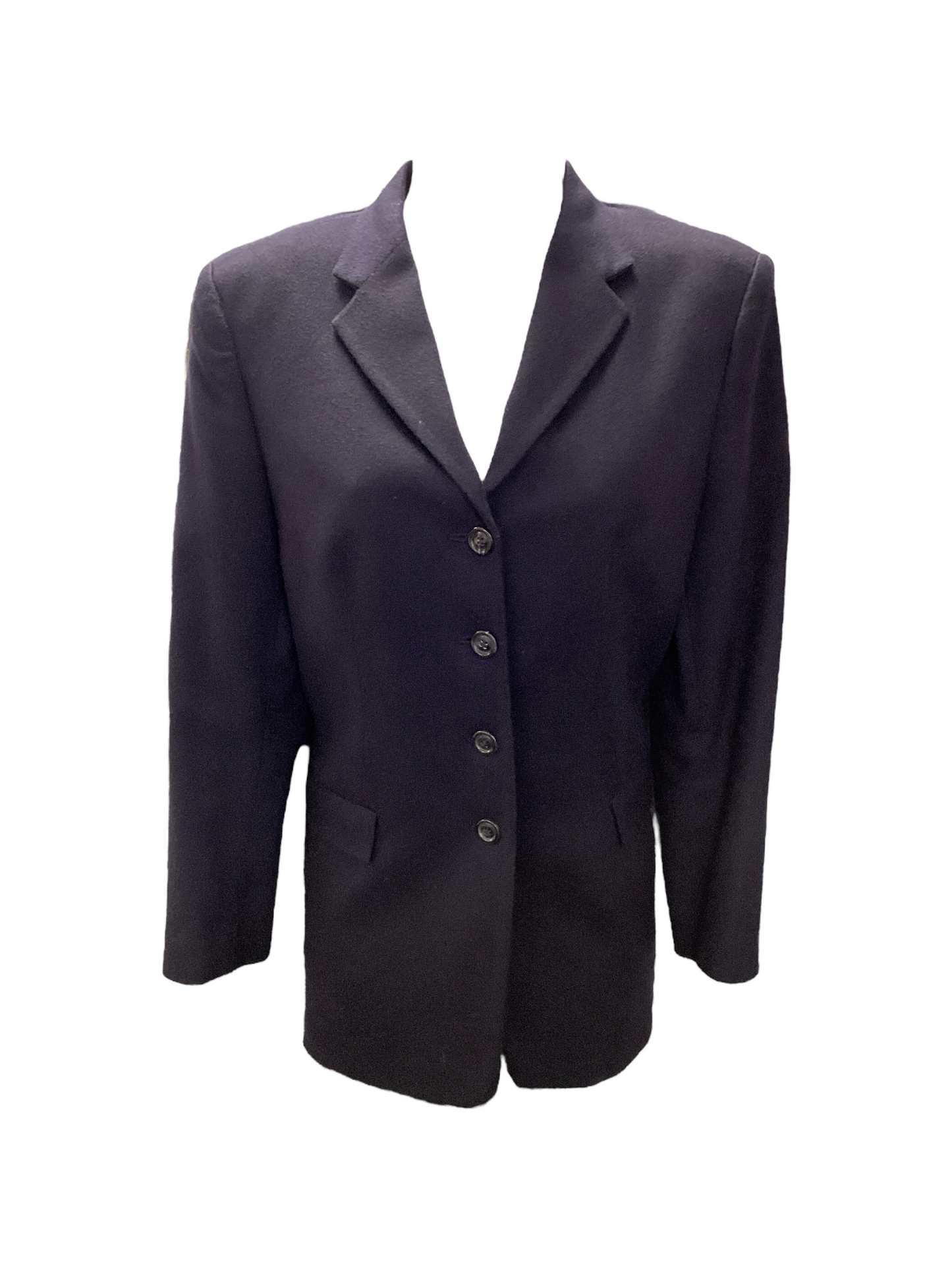 Piazza Sempione Women's Cashmere Blazer Navy 42/6=S