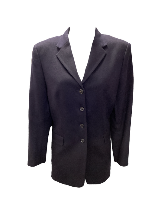 Piazza Sempione Women's Cashmere Blazer Navy 42/6=S