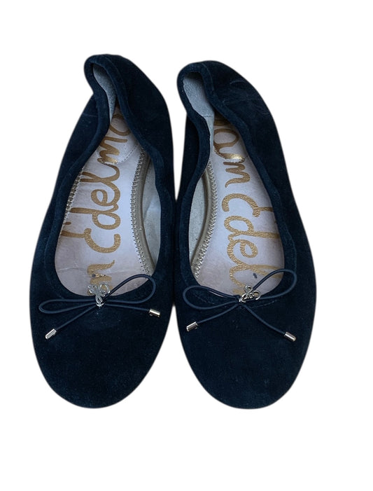 Sam Edelman Black Velvet Sandals 7.5