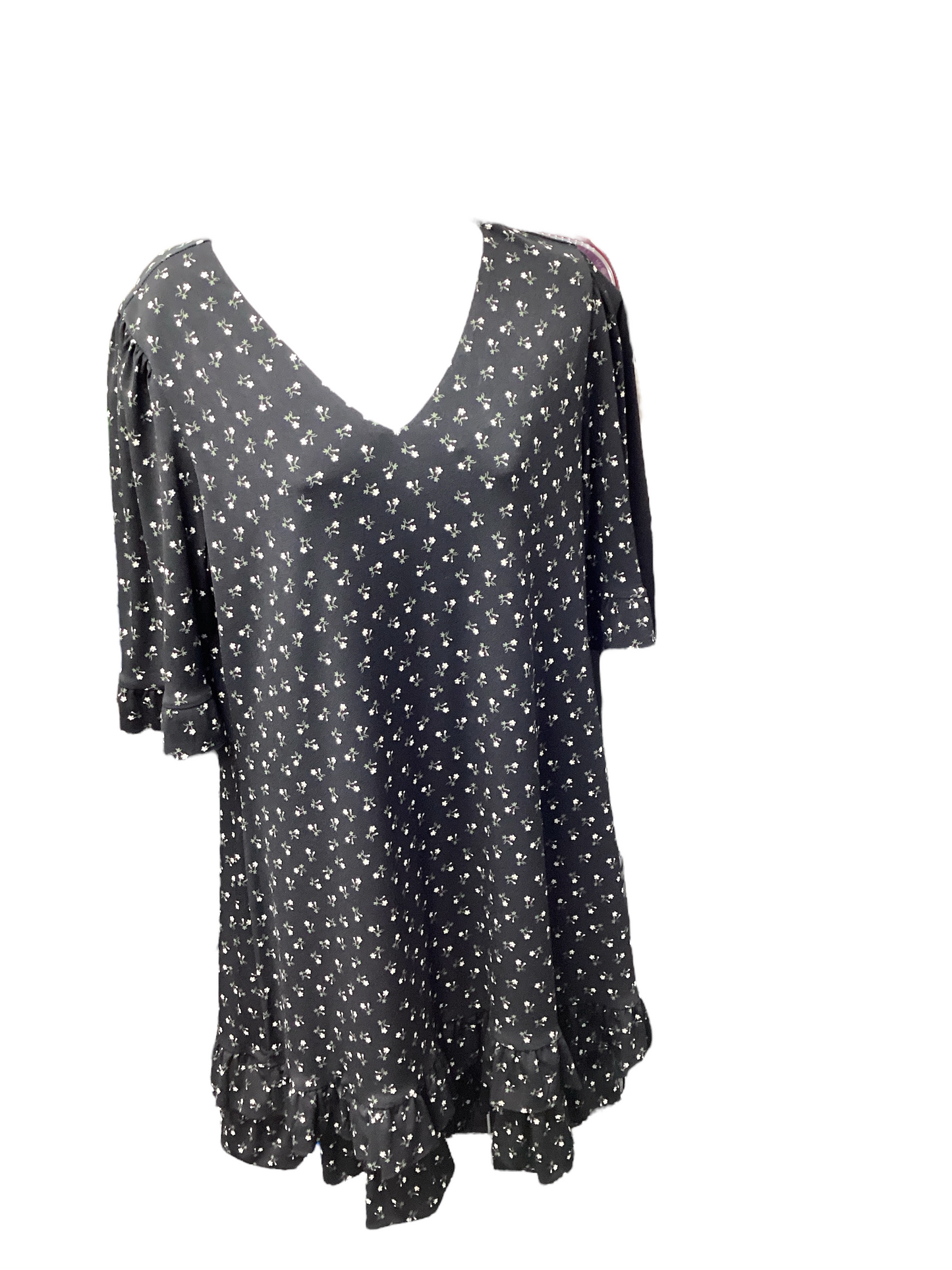 Cece Women's Dress Black Floral L