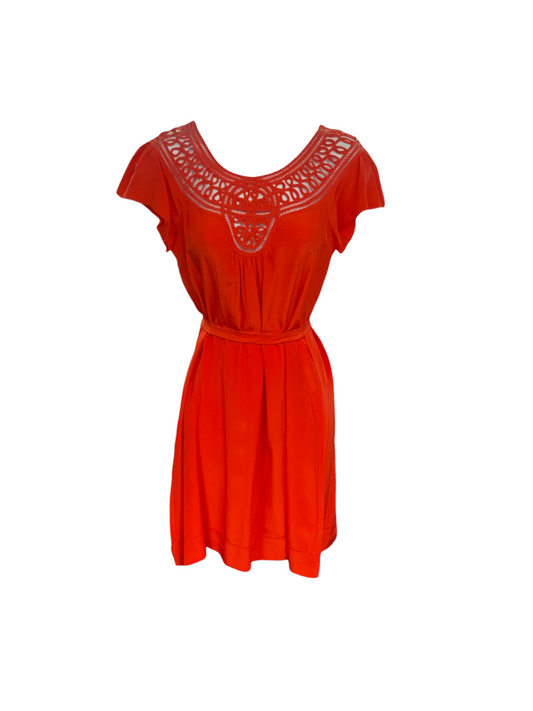 Banana Republic Women's Dress Orange XS