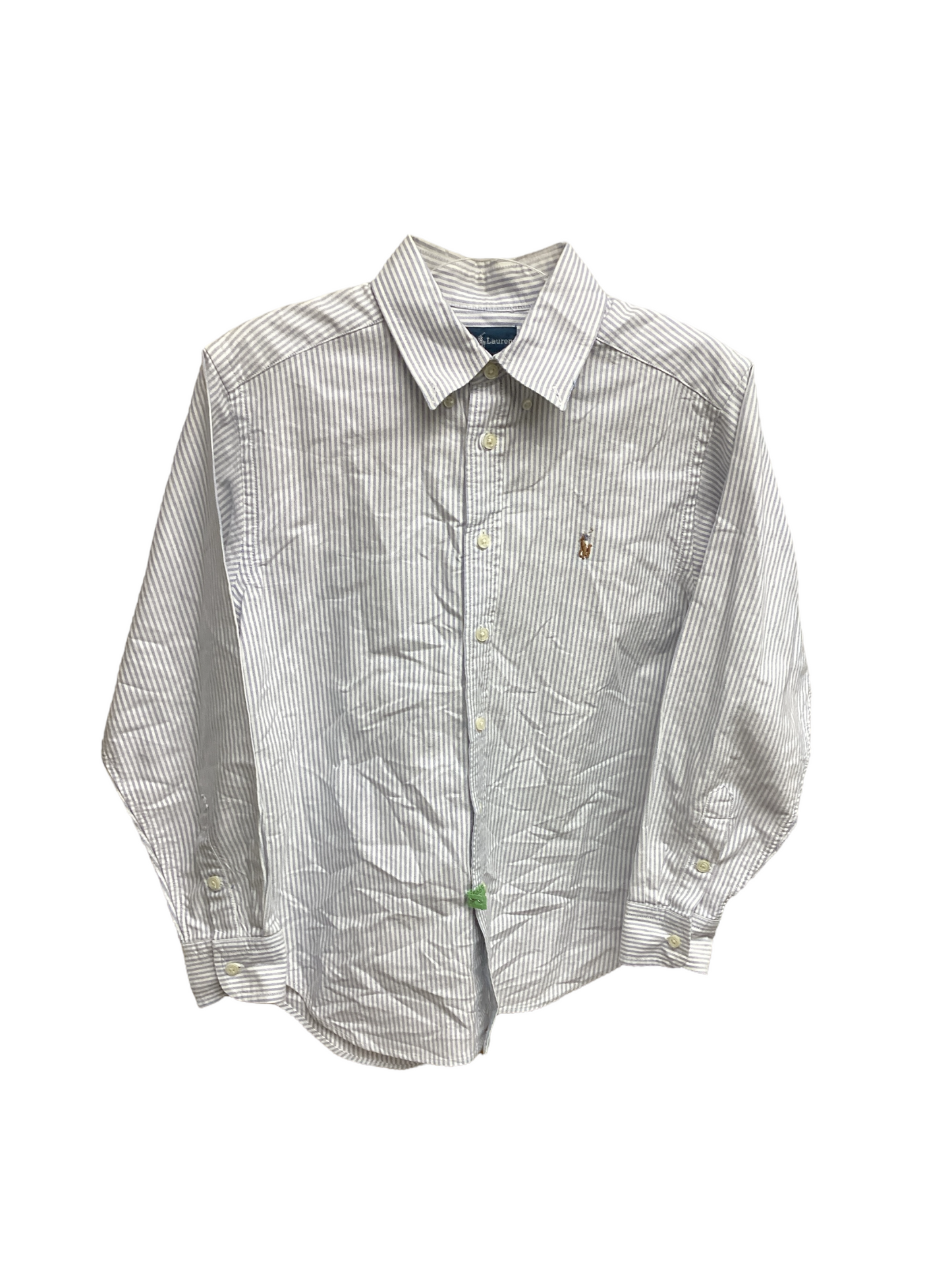 Ralph Lauren Men’s Shirt White Striped 12