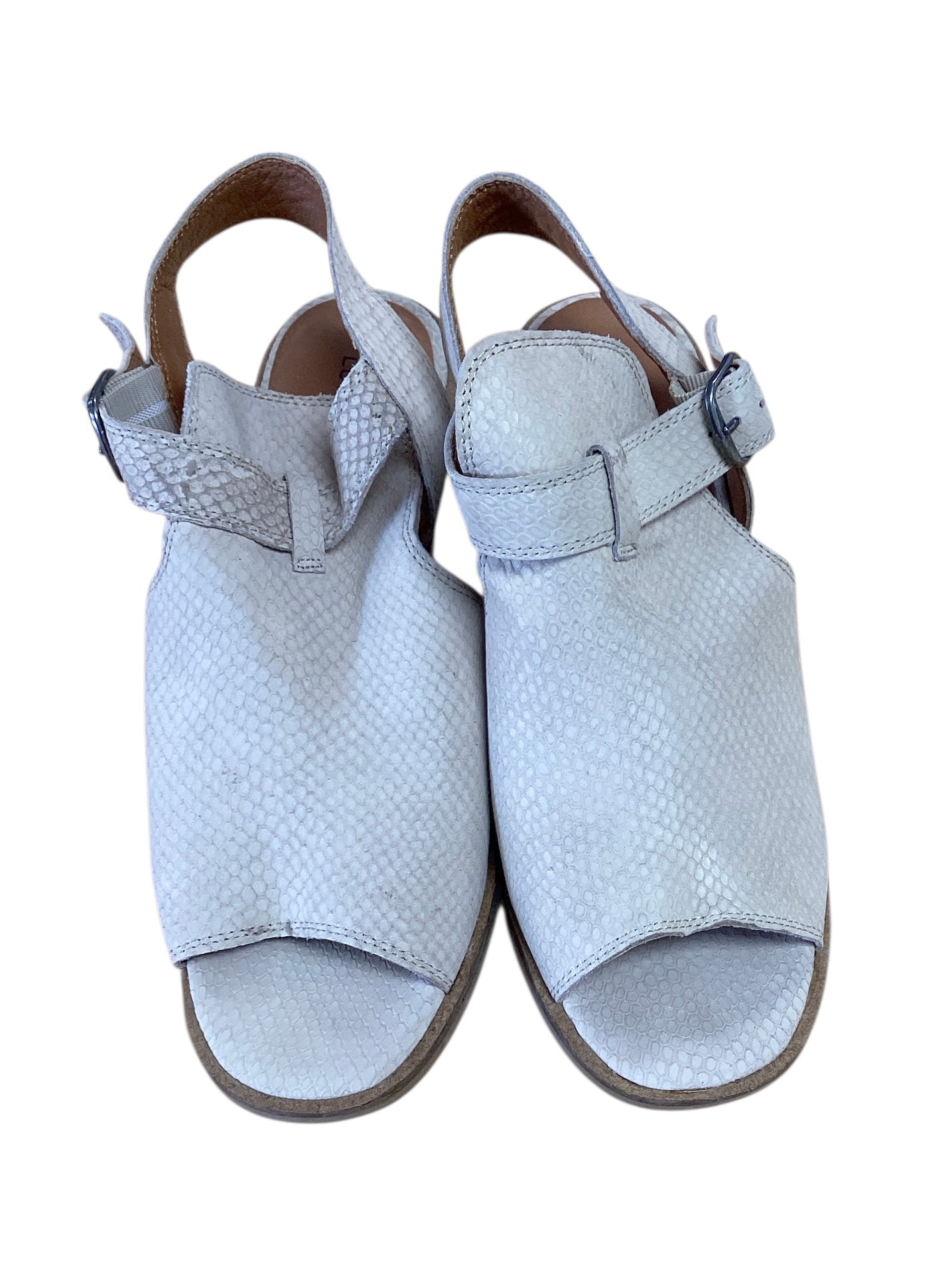 Lucky Brand Cream Sandals 8