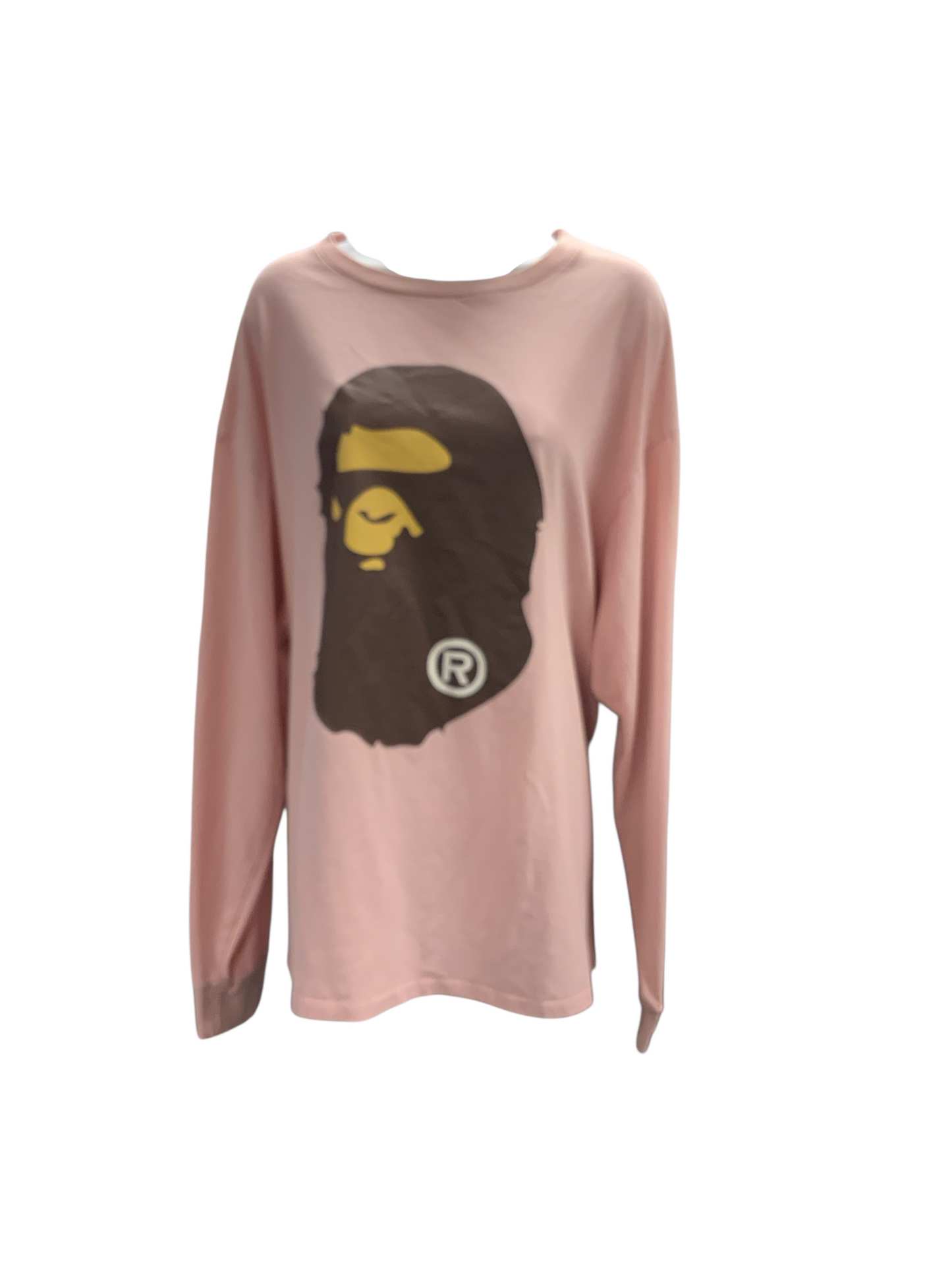 BAPE Unisex Ape Tee Pink 3X