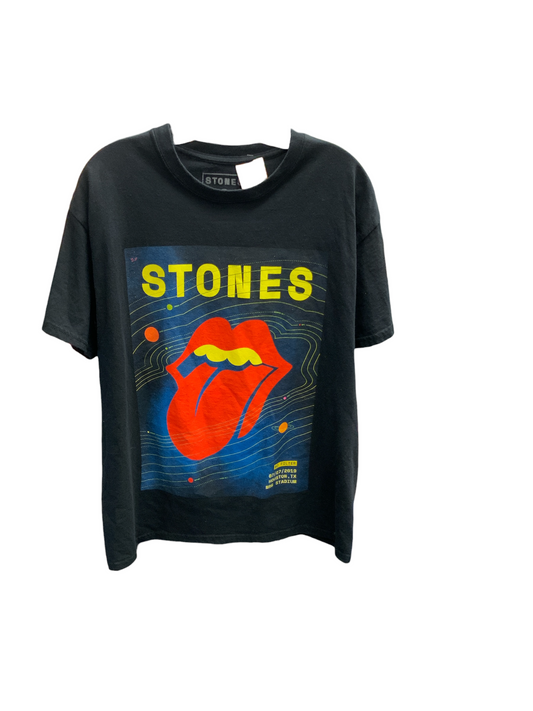 Stones Men's Houston Tee Black L