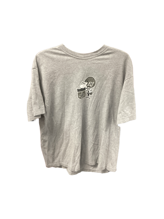 Reebok Men's Shirt Grey Saints L