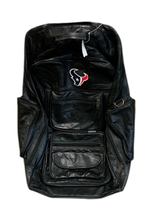 Texans Leather Suitcase