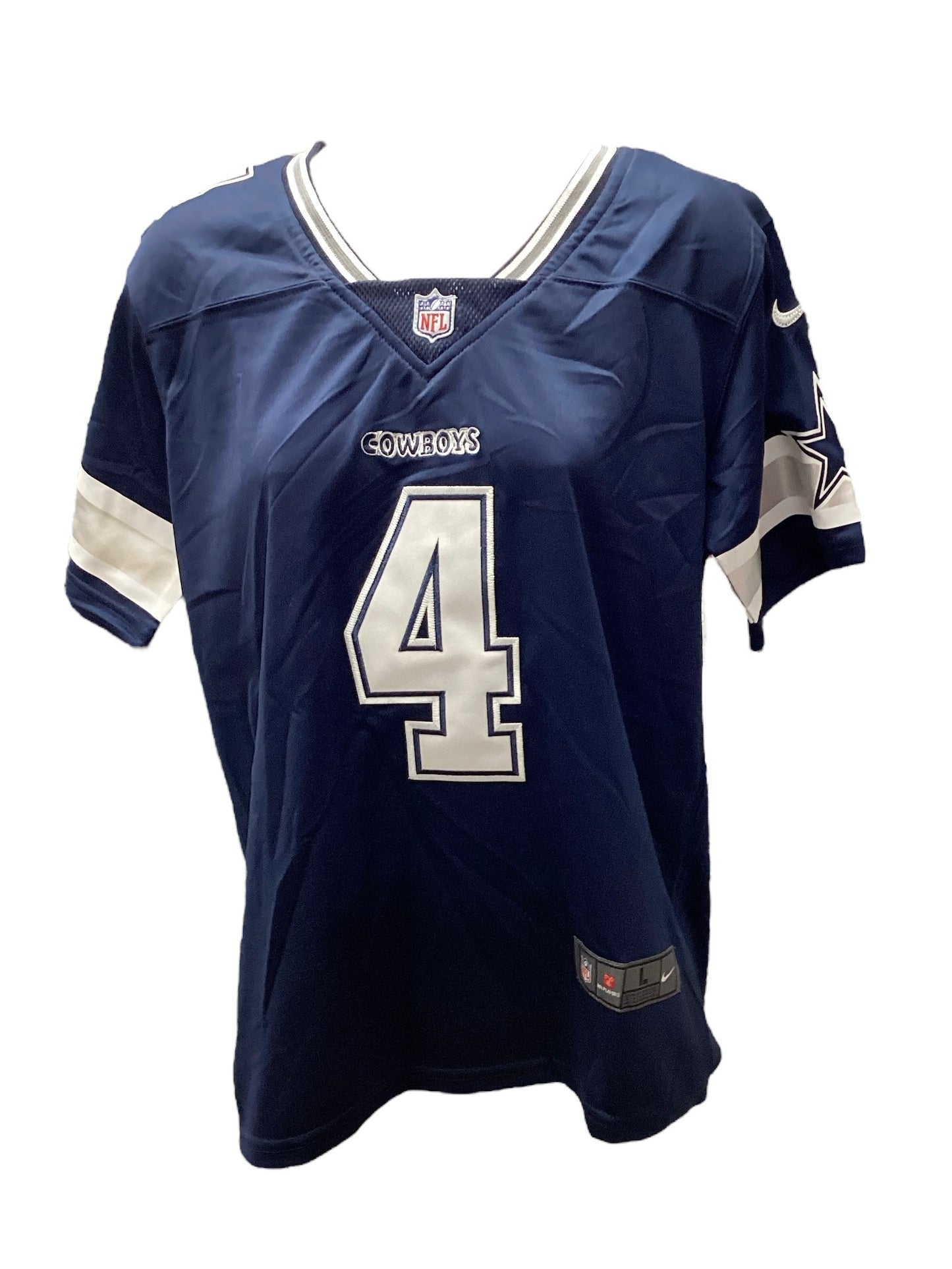 NWT Dallas Cowboys Women's Jersey Blue L