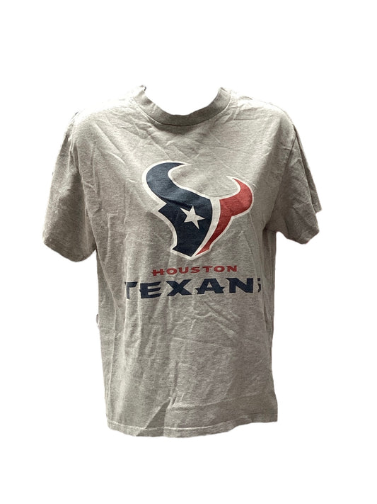 NFL Texan's Tee Shirt Gray L