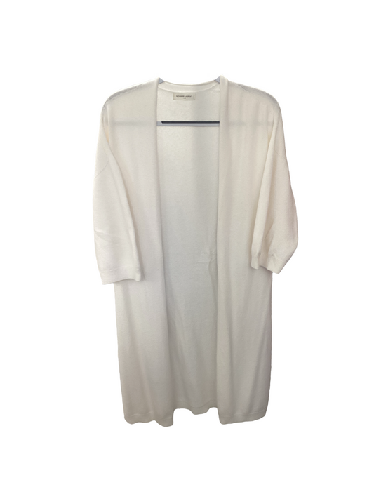 Alexandre Laurent Paris Women's Sweater Coat White M/L