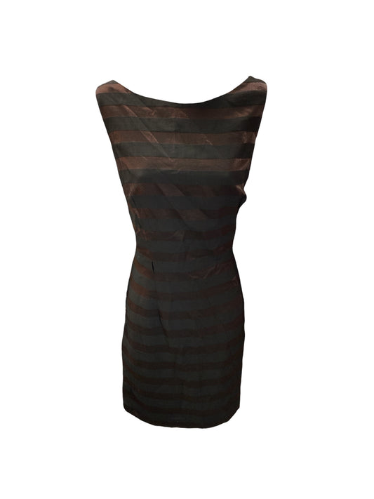 Carmen Marc Valvo Women's Dress Brown 12=L