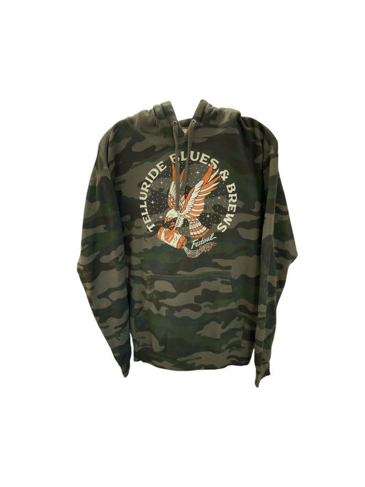 Independent Unisex Telluride Festival Hood Camo S