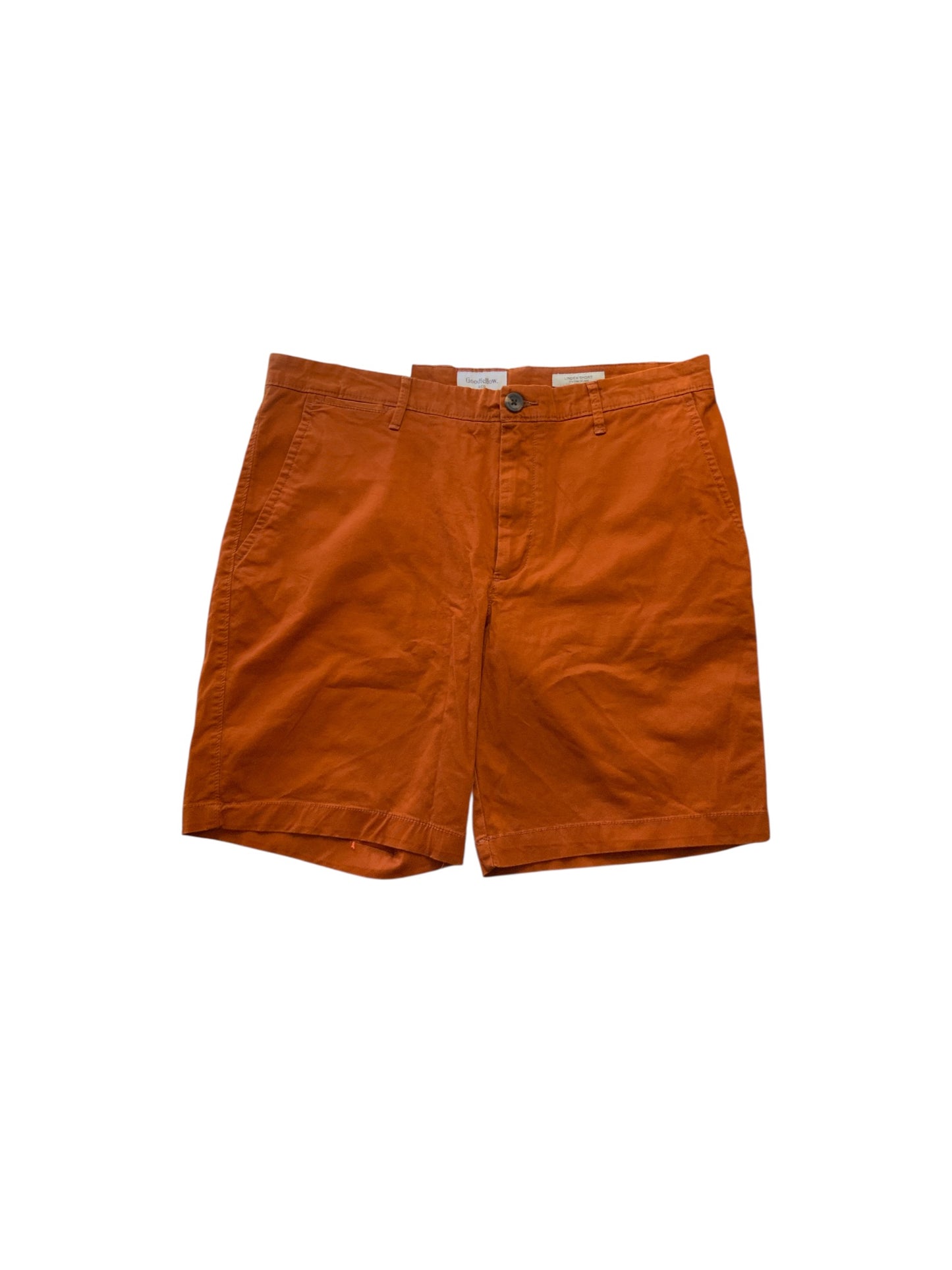 NWT Goodfellow Men's Shorts Orange 34