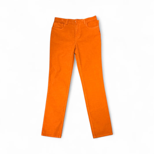NWT Brooks Brothers Boy's Corduroy Pants Orange 18