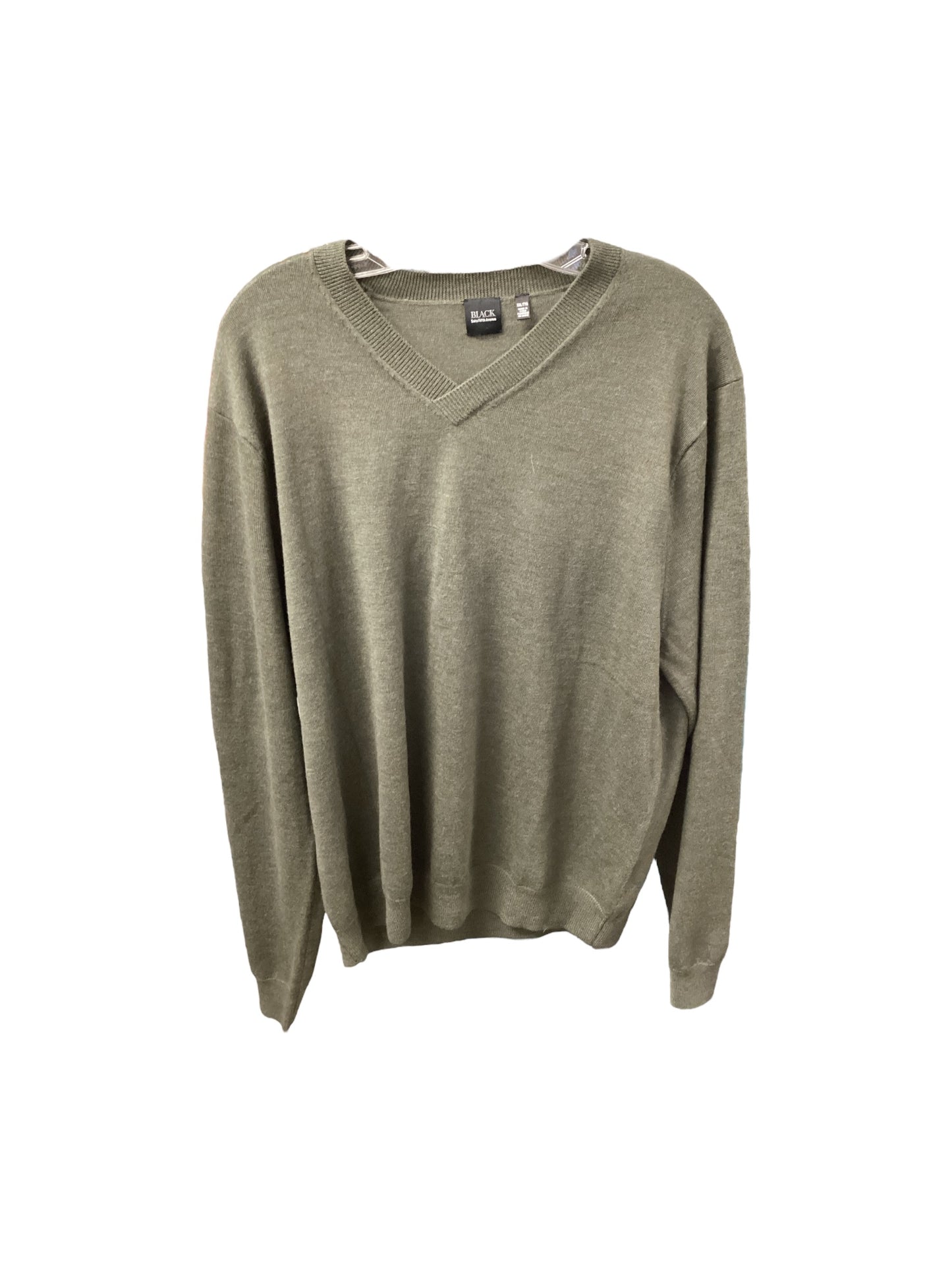 Black Saks Men's Sweater Green XXL