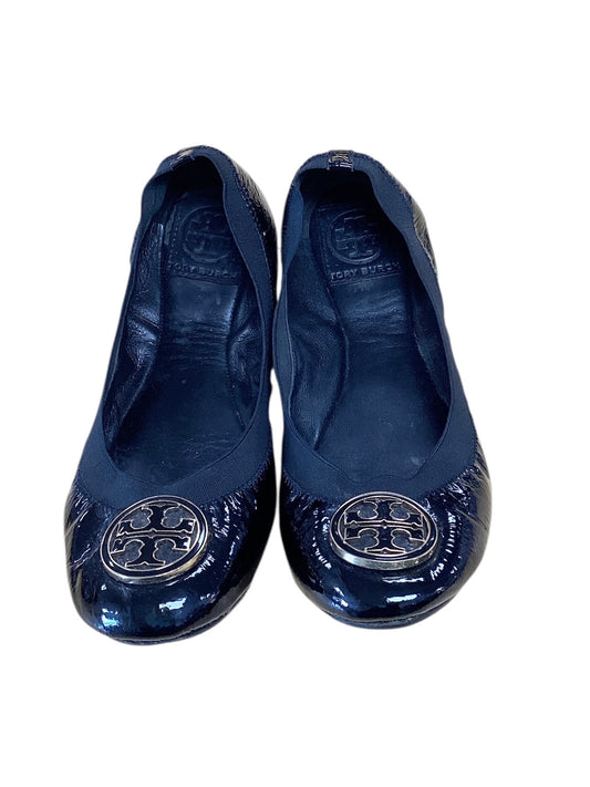 Tory Burch Black Patent Leather Flats 8