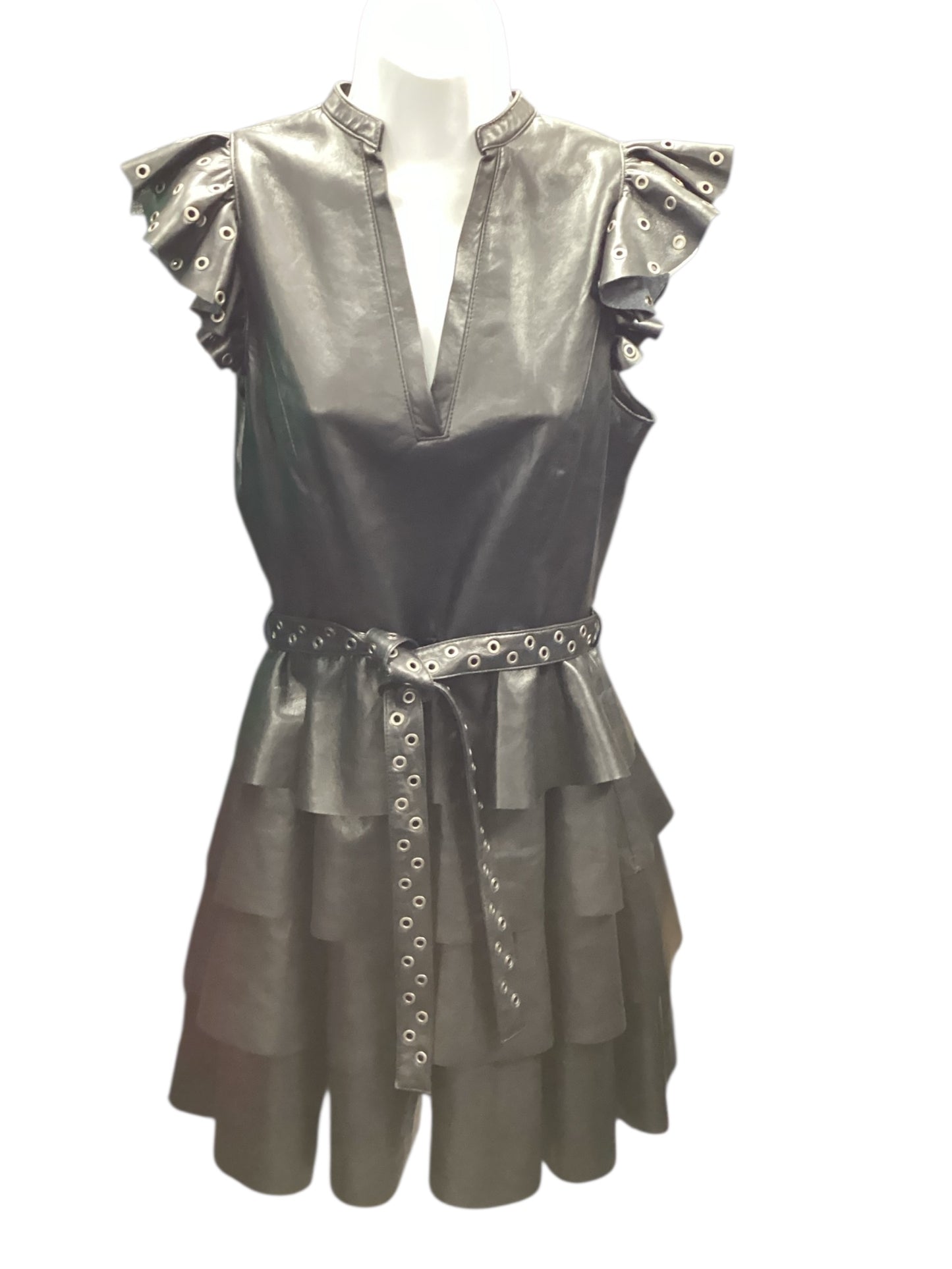 AS By DF Women's Recycled Leather Dress Black S