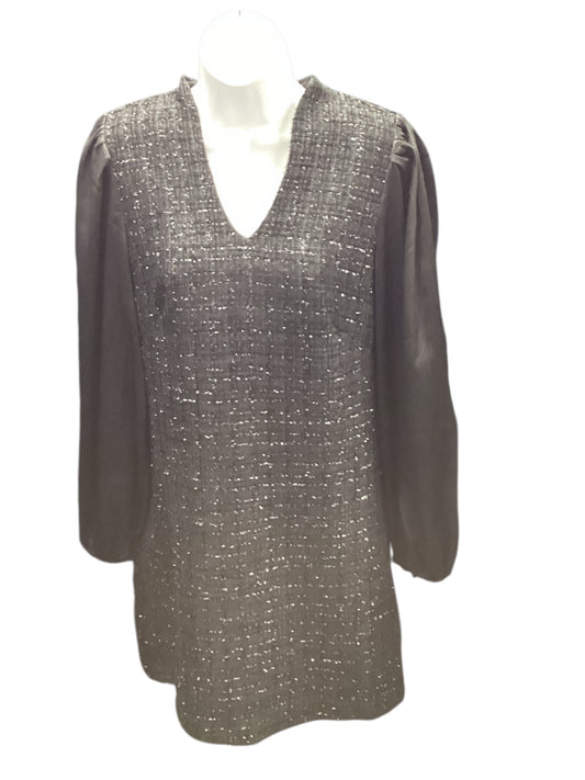 THML Women's Dress Black Boucle S