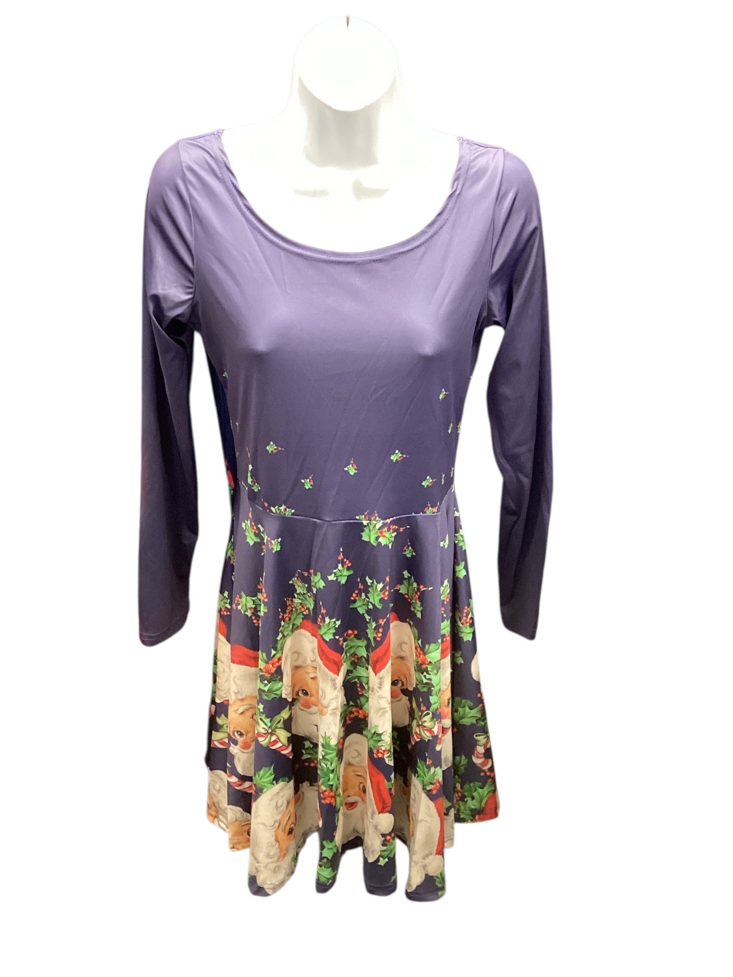 NEW CowCow Women's Dress Slate Santa M