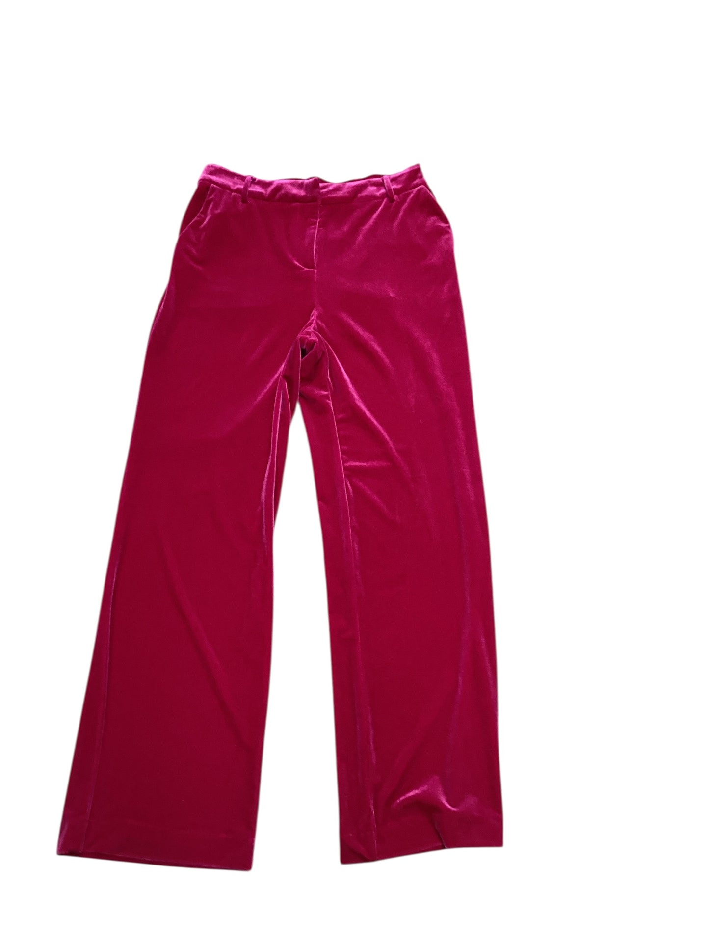 Skies Are Blue Women's Velour Trouser Berry M