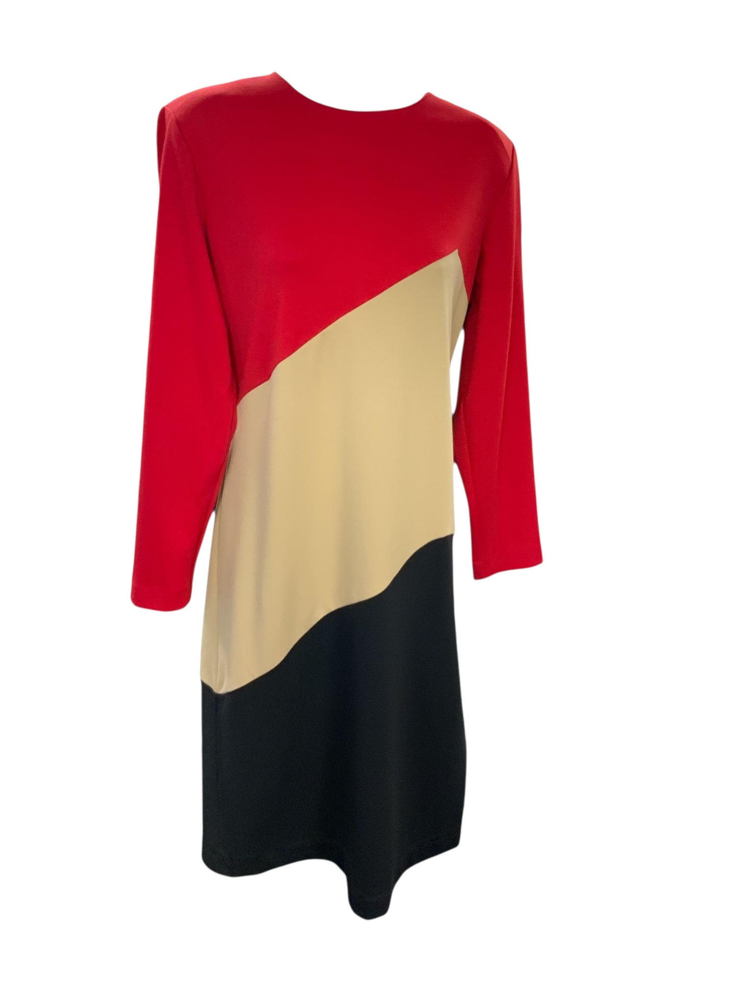 Women's Dress Red Black L