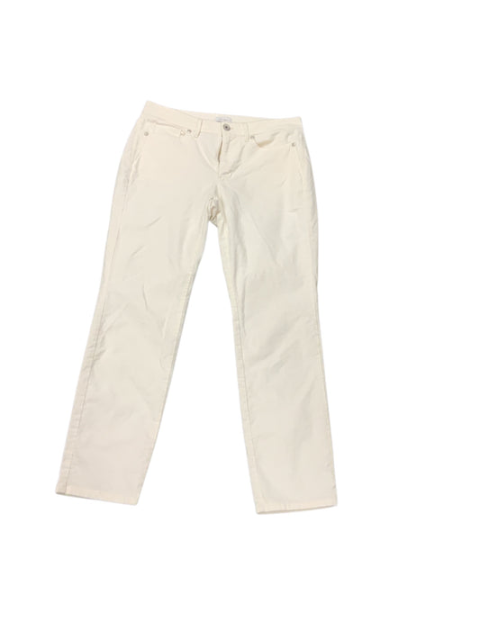J. Jill Women's Pant Ivory 6
