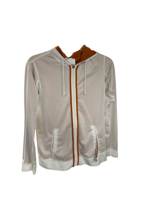 Nike Men's Dri Fit Jacket White Rust M