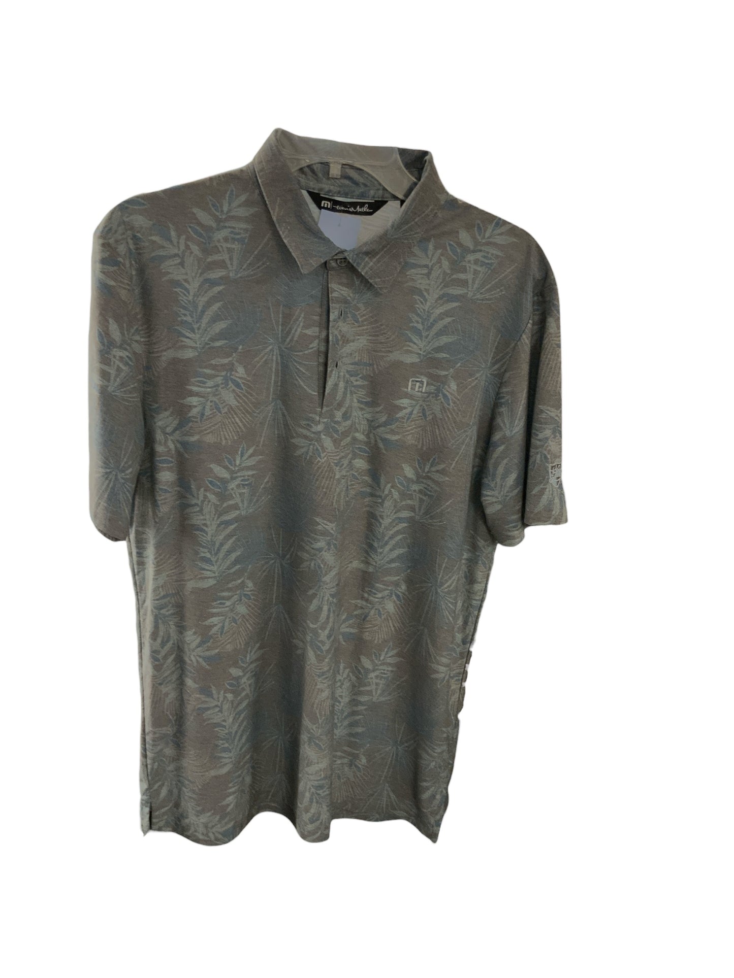 Travis Mathews Men's Polo Shirt Floral M