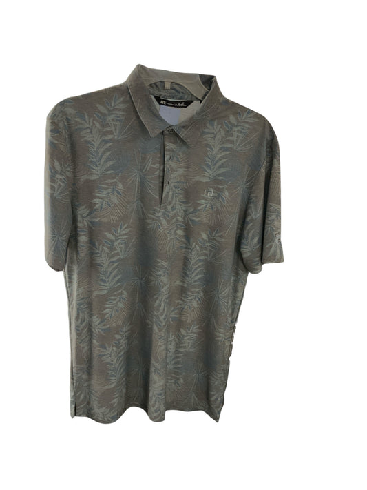Travis Mathews Men's Polo Shirt Floral M