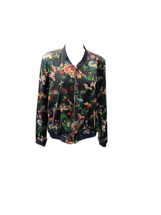 Belle Vere Women's Bomber Floral M