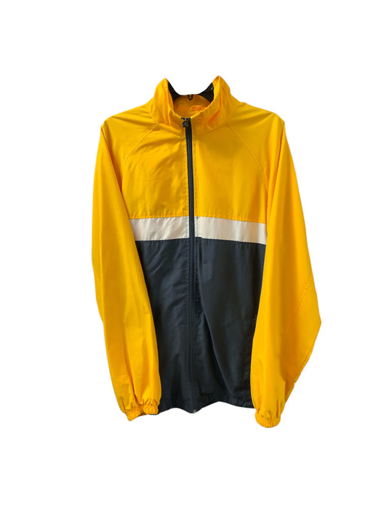 BCG Men's Windbreaker Gold Navy M