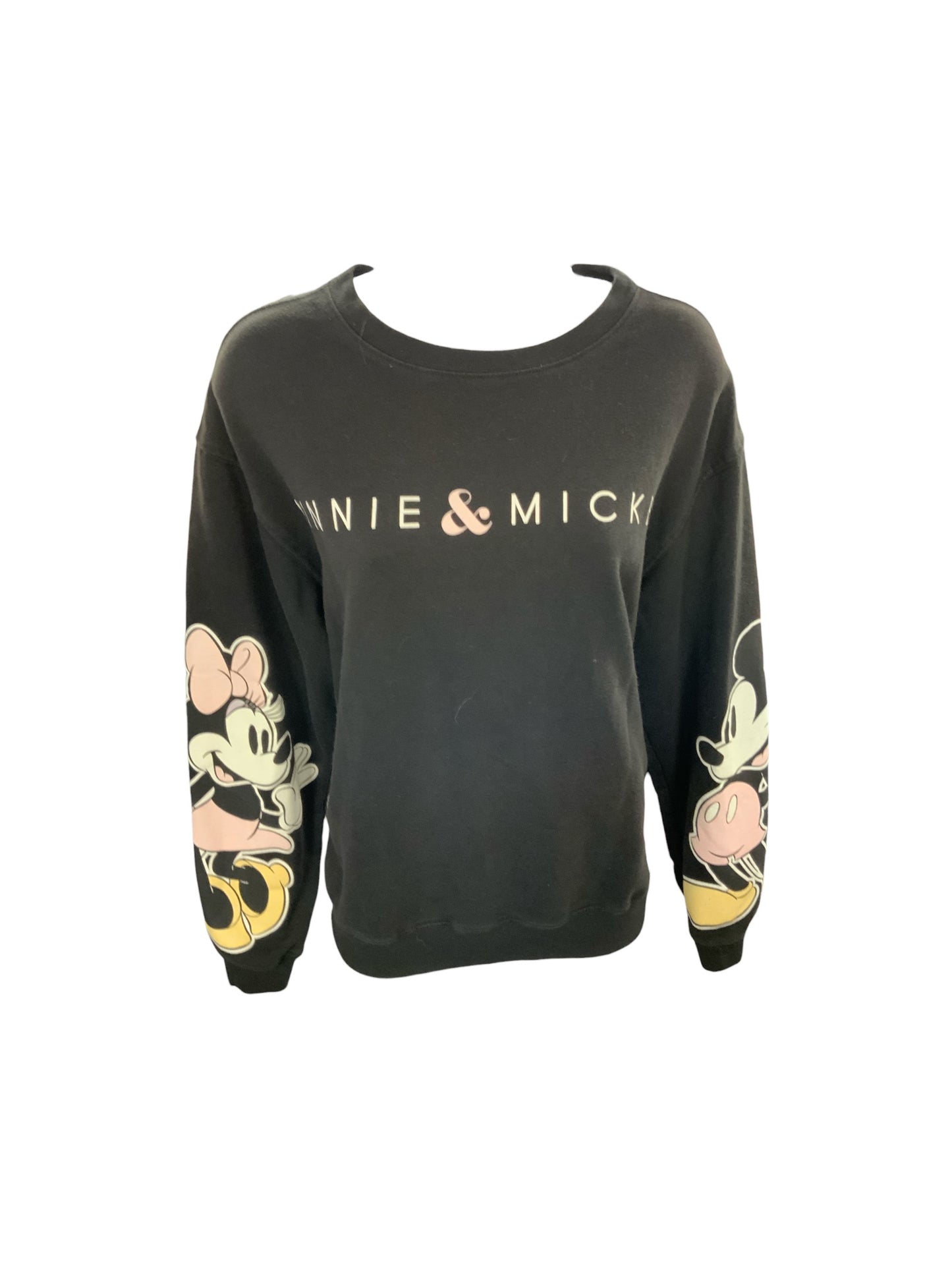 Disney Minnie & Mickey Sweater Black 1X