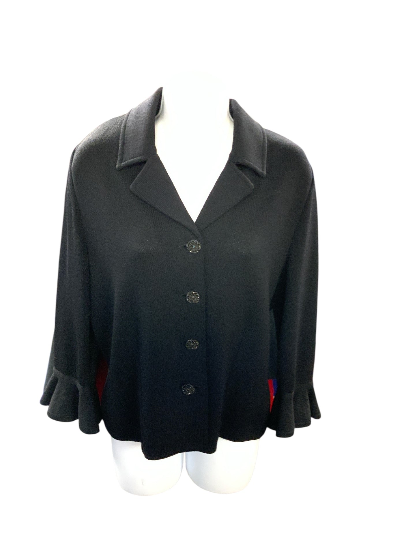 St John Women's Jacket Black 8=M